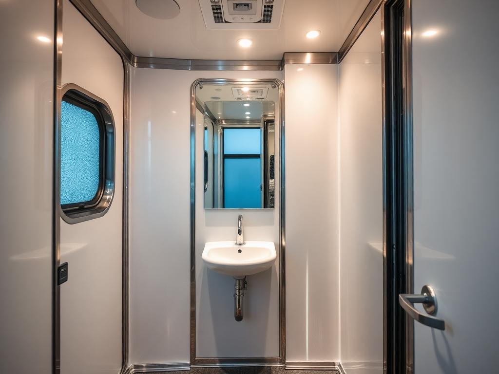 Luxury Restroom Trailers in Harrisburg, NC